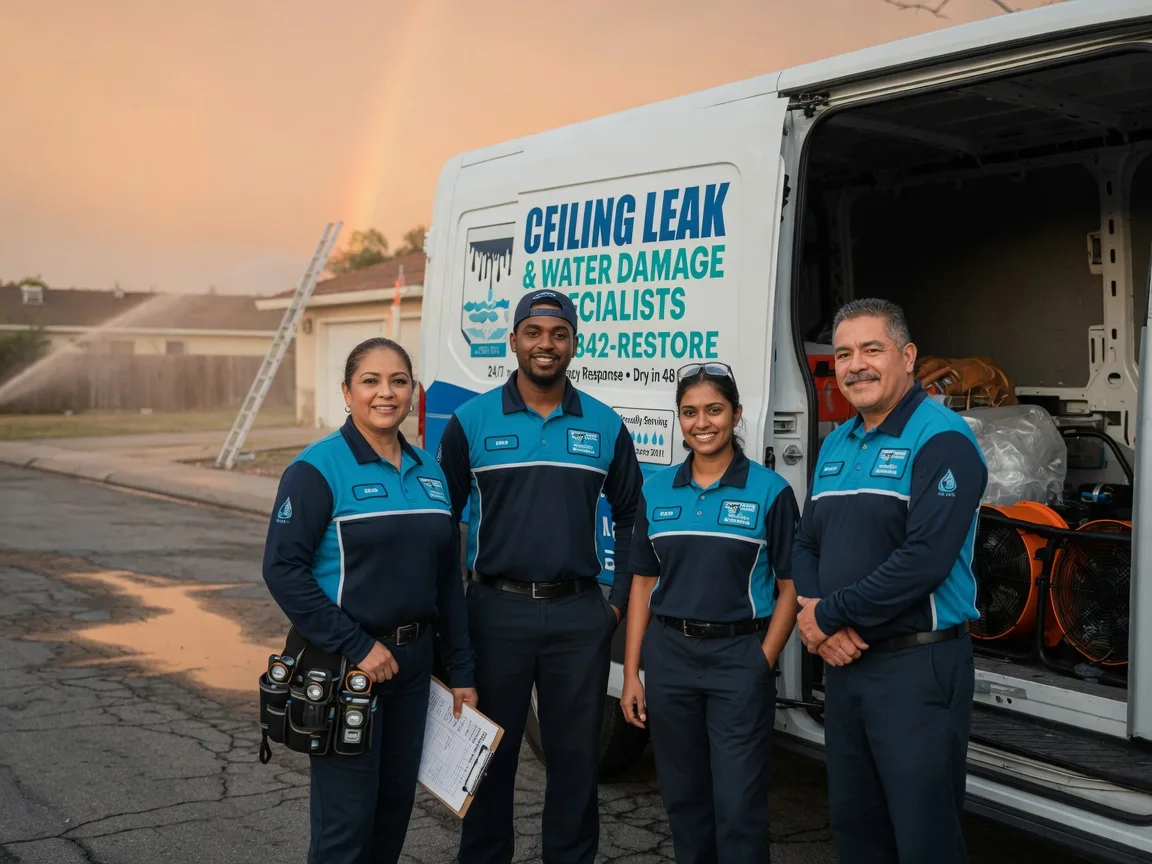 Ceiling Leak Cleanup company in Strasburg, IL