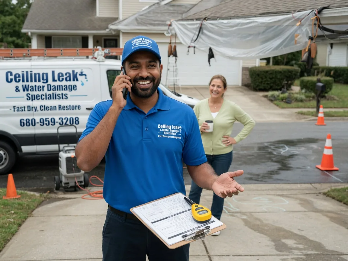 Ceiling Leak Cleanup Strasburg, IL FAQs